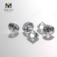 Jour de Noël très bon prix avec certificat IGI rond brillant taille lâche diamant cultivé en laboratoire hpht diamant cultivé en laboratoire cvd