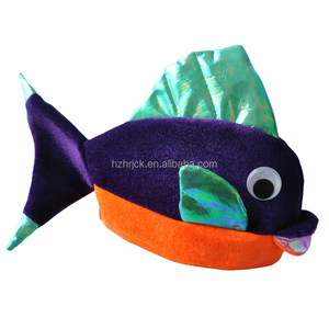 หมวกรูปปลาฉลามสำหรับผู้ใหญ่หมวกปลาทองหมวกสำหรับงานรื่นเริงสำหรับผู้ใหญ่ - Product Image 4