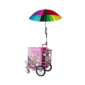 Chariot de restauration en acier inoxydable personnalisable, camion de restauration rapide, panneau de commande électronique, multi-tension, dimensions personnalisables pour - Product Image 3