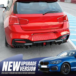 Difusor de Parachoques Trasero con LED y Alerón Trasero para BMW Serie 1 M Sport F20 F21 M135i M140i E92 E93 335I, Accesorios Exteriores para Auto - Product Image 3