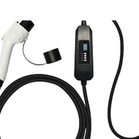 Câble de recharge portable pour VE 3,5 kW 16 A Type 2 Type 1 GBT, cordon d'alimentation CA 5 m pour usage domestique, garage et urgence routière