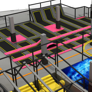 Gran tamaño de deporte de interior para <span class=keywords><strong>niños</strong></span> ejercicio <span class=keywords><strong>saltar</strong></span> trampolines estera Parque de Atracciones equipo interior parque infantil trampolín para <span class=keywords><strong>niños</strong></span> - Product Image 5