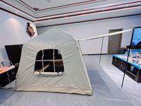 Tente de maison gonflable Spot Inventory 3-4 personnes Tente de camping portable Protection contre le soleil et la pluie Tente de camping familiale