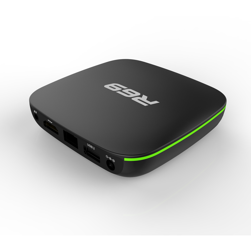 Caixa de tv baratos, r69 allwinner h3 android 7.1 2gb 16gb cabo digital 4k android tv box 2gb