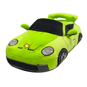 Xu Hướng Thời Trang Mới Tùy Chỉnh Thiết Kế Đồ Chơi Sang Trọng Xe Mô Hình Nhà Dép Đi Trong Nhà Mềm Mại Mùa Đông Ấm Áp Bông Sang Trọng Mang Nhãn Hiệu Xe Dép Đi Trong Nhà - Product Image 4