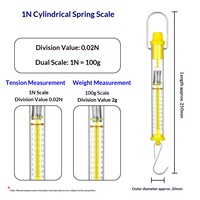 Dynamomètre à ressort, mesureur de force et de tension 1N-30N, instrument pédagogique de physique scolaire, modèle Xq3