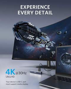 Anker 6-in-1 USB <b>C</b> <b>Hub</b> With 65W Power Delivery,4K HDMI,1Gbps Ethernet, 2 3.0 Ports for Air 6-in-1 USB <b>C</b> <b>Hub</b> With 65W Power Deliv - Product Image 5