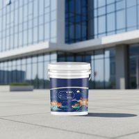 Revêtement liquide en pierre acrylique haute simulation effet granit pour projets de décoration extérieure, bâtiments résidentiels, hôtels, pulvérisation