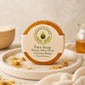 Jabón Facial de Miel Natural Africana al por Mayor, con Aceite de Oliva y Manteca de Coco, Jabón para el Cuidado de la Piel - Product Image 3