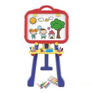 Papan Lukis Multifungsi Berkualitas Tinggi, Papan Lukis Berdiri Dua Sisi, Mainan Papan Easel Anak - Product Image 1