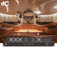 Profesyonel Dijital KTV Pro Ses Güç Amplifikatörü Metal Gövdeli 2000W XLR Dokunmatik Panel ve Düğme Kontrollü Surround Ses Hoparlörü