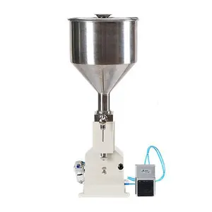 Hand Operated Filling Machine Manual Cosmetic Water Bottle Paste Sausage Oil Cream Liquid Filling Machine