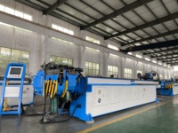 Machine de cintrage de tuyaux CNC automatique à économie d'énergie, cintreuse de tubes 3D 7,5 kW pour la fabrication industrielle de tuyaux