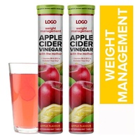 Comprimés effervescents au vinaigre de cidre de pomme, perte de graisse, antioxydant, végétalien, comprimés énergétiques OEM