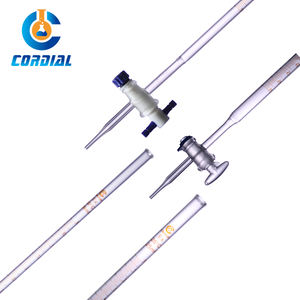 प्रयोगशाला के उपयोग के लिए पीटफ सीधे स्टोक के साथ सौहार्दपूर्ण स्वचालित बोरोसिलिटेस 3.3 ग्लास बरेट सेट - Product Image 1