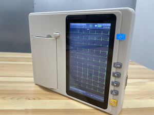 12 lleva pantalla táctil de 6 canales Cardio Monitor electrocardiograma máquina de ECG - Product Image 4
