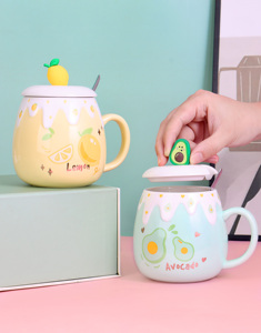 Factory Direct Cute Breakfast Milk Coffee <b>Cups</b> Mug Custom Drinking <b>Cups</b> Personalised Mug Coffee <b>Cups</b> <b>Ceramic</b> for Gifts - Product Image 1