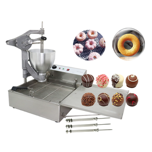 Bola de <span class=keywords><strong>Donut</strong></span> eléctrica automática de alta calidad, 4 agujeros, 8 anillos, fabricante de Donuts para hacer <span class=keywords><strong>Donut</strong></span> - Product Image 4