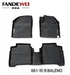 Tapetes de Auto 3D para Todo Clima e Impermeables para SUZUKI <span class=keywords><strong>Baleno</strong></span> 5 Asientos 2014-2021 - Product Image 1