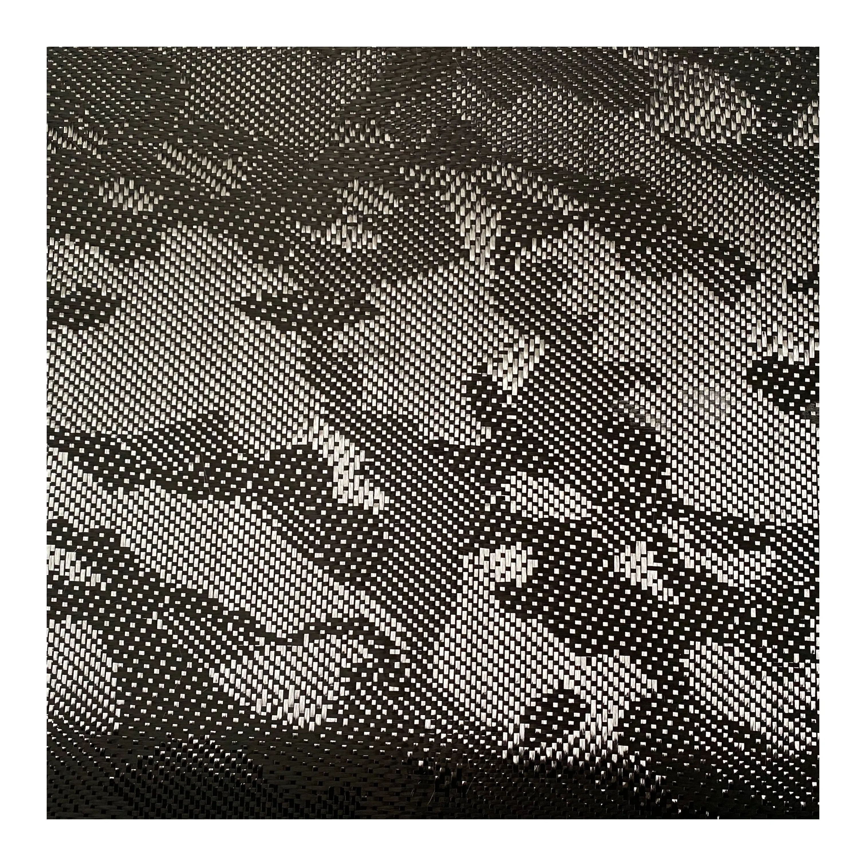 Tecido De Fibra De Camo Preto Caixa De Carton De Camuflagem De Carbono 3k Tecidos Jacquards Tecido Auto Car Carbon Fiber Cloth Roll Aircraft Fabric