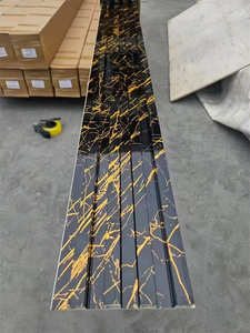 Nhà Máy Bán buôn rãnh trang trí không thấm nước WPC đá cẩm thạch Bảng điều khiển cho TV tường nội thất trang trí - Product Image 6