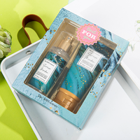 Parfums de marque originaux en gros, brumes corporelles et lotions, coffret cadeau du Nouvel An, possibilité d'ajouter votre logo