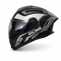 Casque de moto 905 Blade Ghost Face en ABS avec double visière, emplacement pour écouteurs Bluetooth, certifié 3C/DOT, version améliorée
