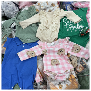 Vestido Romper Personalizado de Alta Calidad para Bebé Niña, Ropa Usada, Ropa de Bebé Niño de 5 Años, Mono de Moda para la Calle, Primavera - Product Image 4