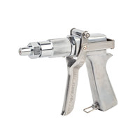 Pulvérisateur de jardin agricole en acier inoxydable avec gâchette, buse en laiton haute pression, pistolet pulvérisateur puissant pour pesticides, lavage de voitures, jardin