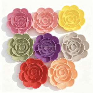 VaryWell kustom tren anjing kucing pengumpan lambat bunga mawar pengayaan anjing <span class=keywords><strong>2026</strong></span> hewan peliharaan produk Valentine mangkuk anjing Hari Valentine - Product Image 2