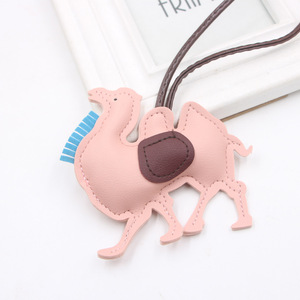 Vente directe d'usine, porte-clés en cuir PU, cordon de collier de chameau du désert, pendentif pour sac à dos, souvenir de voyage sur la Route de la Soie, accessoire - Product Image 4