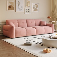 Nouveau canapé en tissu décontracté économique pour petit appartement pour salon B & B ou maison de location pour célébrité Internet