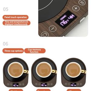 Calentador de Tazas Inteligente con Control de Temperatura y Enchufe para EE. UU. y la UE, 36 W, Superventas, con Logotipo Personalizado - Product Image 6