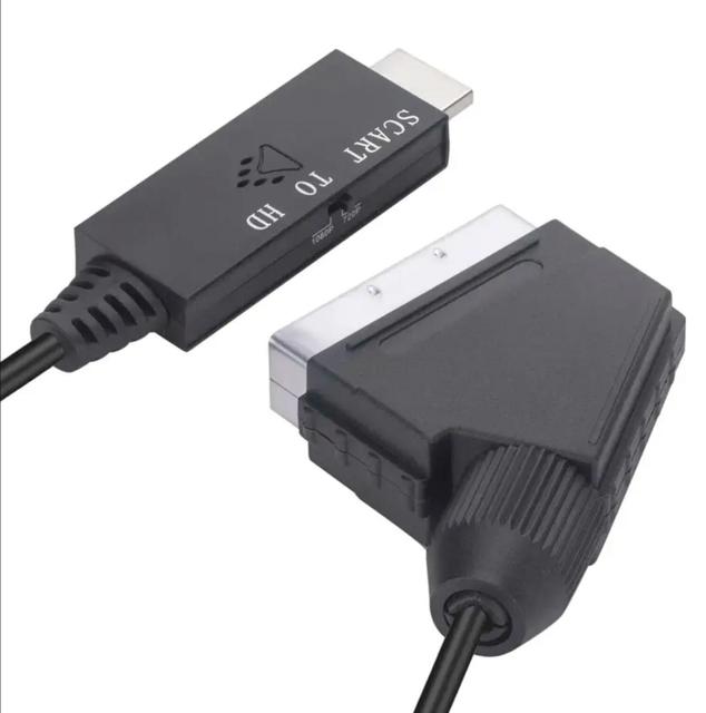 SCART to HDMIConverter Cable Analog to Digital Video Audio Converter