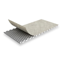 Panneau alvéolé en aluminium incurvé à grain de bois imperméable 6mm 8mm 10mm 20mm pour centres commerciaux d'hôpitaux en aluminium composite