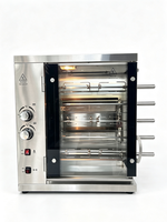 Rôtissoire à Gaz Commerciale Automatique à 5 Broches, Four à Poulet, Machine à Griller la Viande, Prix Usine