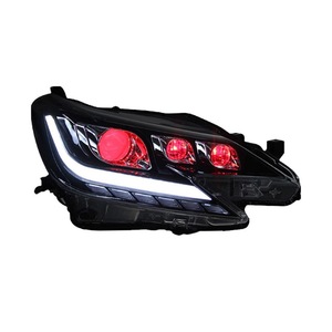 Feux de voiture pour Toyota Mark <span class=keywords><strong>X</strong></span>, lentille de projecteur de phare 2014-2021, phare dynamique Reiz, phare LED, feux de jour DRL, pièce automobile - Product Image 5