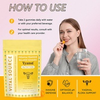 Bonbons Gommeux de Vitamine C de Haute Qualité pour Soin Capillaire Naturel, Améliore l'Éclat de la Peau, Santé Féminine Adulte