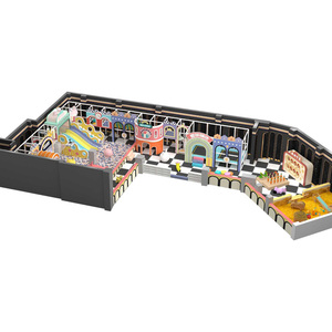 Aire <span class=keywords><strong>de</strong></span> jeux intérieure personnalisée pour enfants : toboggan, jeux souples et maisonnette <span class=keywords><strong>de</strong></span> <span class=keywords><strong>jeu</strong></span> pour le <span class=keywords><strong>jeu</strong></span> d'imitation et la zone <span class=keywords><strong>de</strong></span> divertissement des enfants - Product Image 4