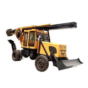 Yugong Hydraulic Static Pile Driver Earth Auger Drilling Machine With Pile Driver Hammer