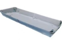 Lit d'hôpital pliable pratique avec matelas de douche intégré pour personnes âgées – Vente directe usine, rangement facile, gain de temps et d'effort, en métal
