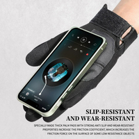 Gants tactiques de combat, de tir et de moto, résistants, en microfibre, imperméables, antidérapants, compatibles avec les écrans tactiles, pour les doigts entiers, OEM et ODM