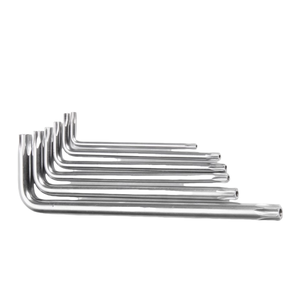 Jeu de tournevis en T 4mm Clé Allen Acier <span class=keywords><strong>Torx</strong></span> <span class=keywords><strong>T6</strong></span> T8 T10 T15 T20 T25 T30 OEM - Product Image 5