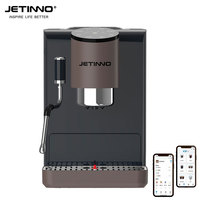 Jetinno JL06C Machine à expresso maison professionnelle avec baguette à vapeur de lait bricolage café