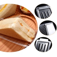 Emballage alimentaire jetable en plastique recyclable, emballage à clapet transparent pour plats à emporter, inviolable avec couvercle, boîte à sandwich