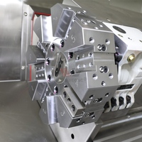 Tour CNC TCK56A pour pièces en alliage avec fonction de coupe fine fiable