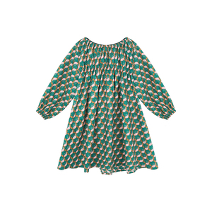 Nuevo Vestido Maxi Floral de Tela Premium con Estampado de Borde Estilo Hanbok Coreano Occidental para Niñas - Compra Directa de Proveedor Chino - Product Image 1