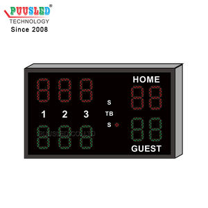 网球运动员得分记录标牌无线遥控发光二极管记录板多轮得分记录板待售 - Product Image 3