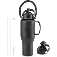 Gobelet isotherme en acier inoxydable à double paroi de 40 oz de qualité supérieure pour la salle de sport