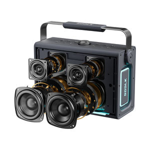 SODLK S1117 200W Karaoke IPX6 altoparlante portatile impermeabile con 2 microfoni Wireless supporta TWS/TF Card/USB/AUX/Live - Product Image 5